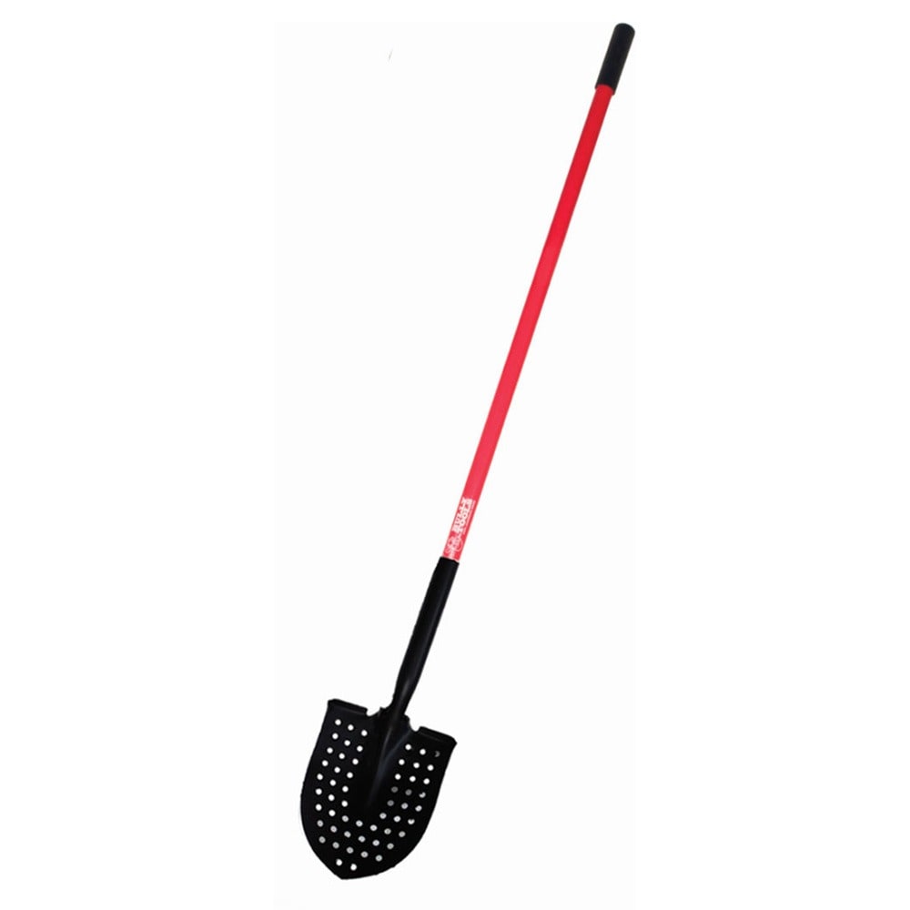 Bully Tools 92719 14-Gauge 3-Inch Trench Shovel with Fiberglass Long Handle Pack of 1 