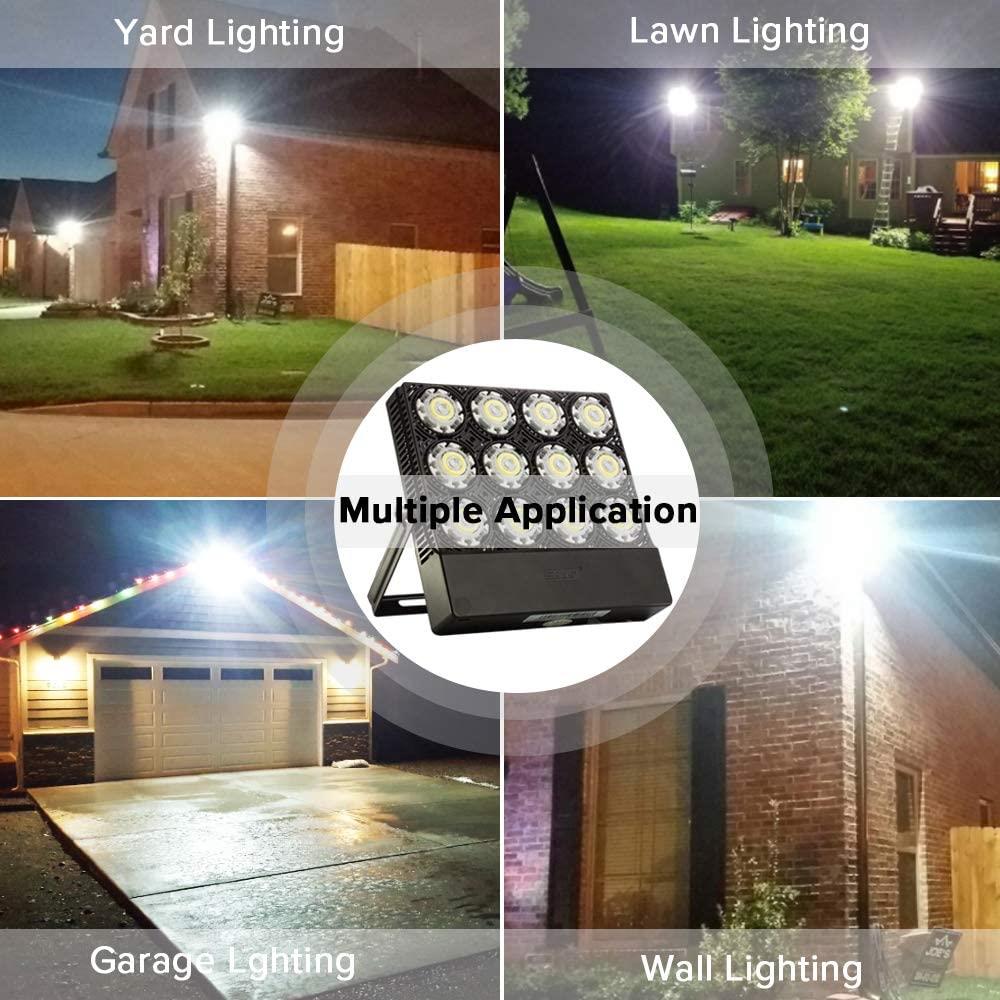 500W Waterproof LED Flood Light Outdoor Spotlight Floodlight Garden Lamp US Plug 