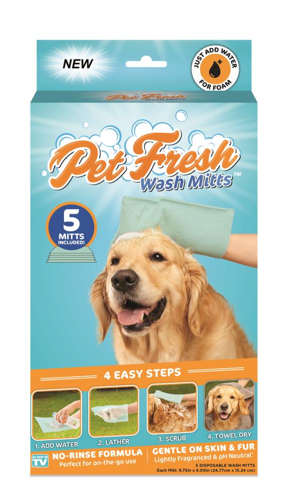 Pet Fresh 5-Count Dog/Cat Shampoo in the Shampoos, Conditioners & Sprays  department at 