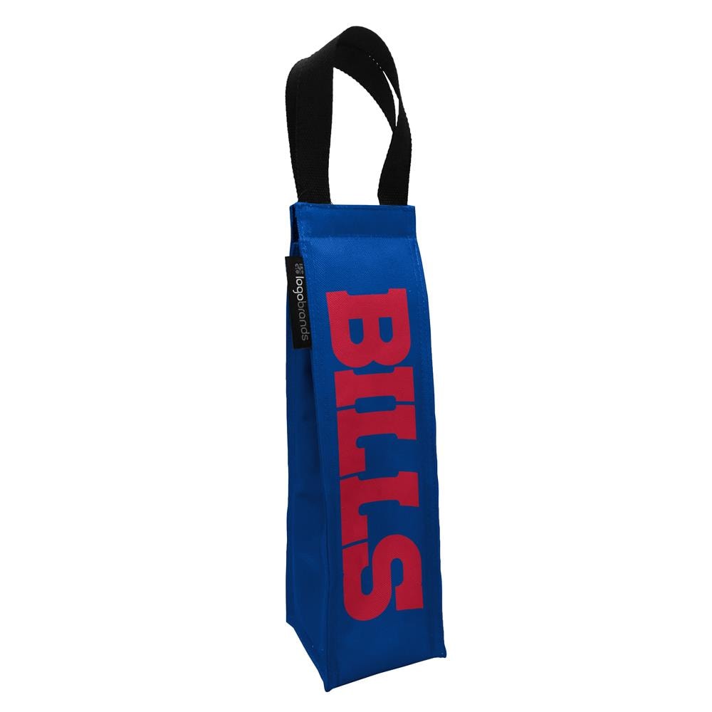 i går Nøjagtig Ufrugtbar Logo Brands Buffalo Bills Wine Totes 2.9x2.9x13.95 Team Color Tote in the  Bags & Backpacks department at Lowes.com