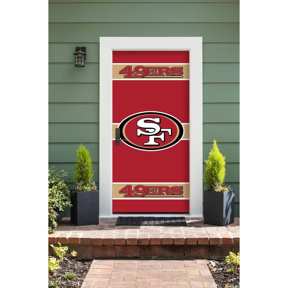 SAN FRANCISCO 49ERS House Banner Flag PREMIUM Outdoor DOUBLE SIDED Embroidered 