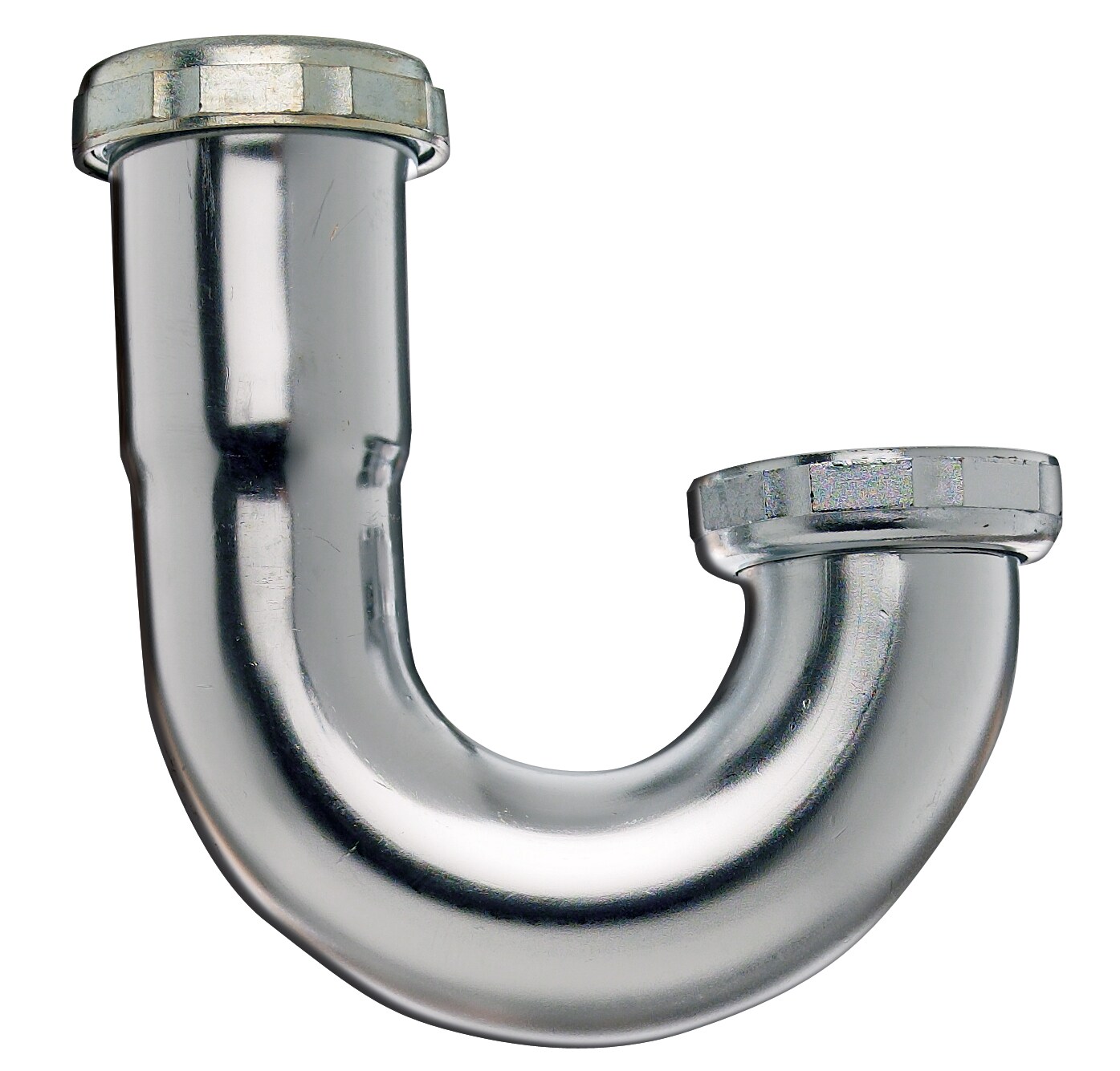 Less Cleanout 1-1/4" For Swivel Sink Traps Satin J BEND 