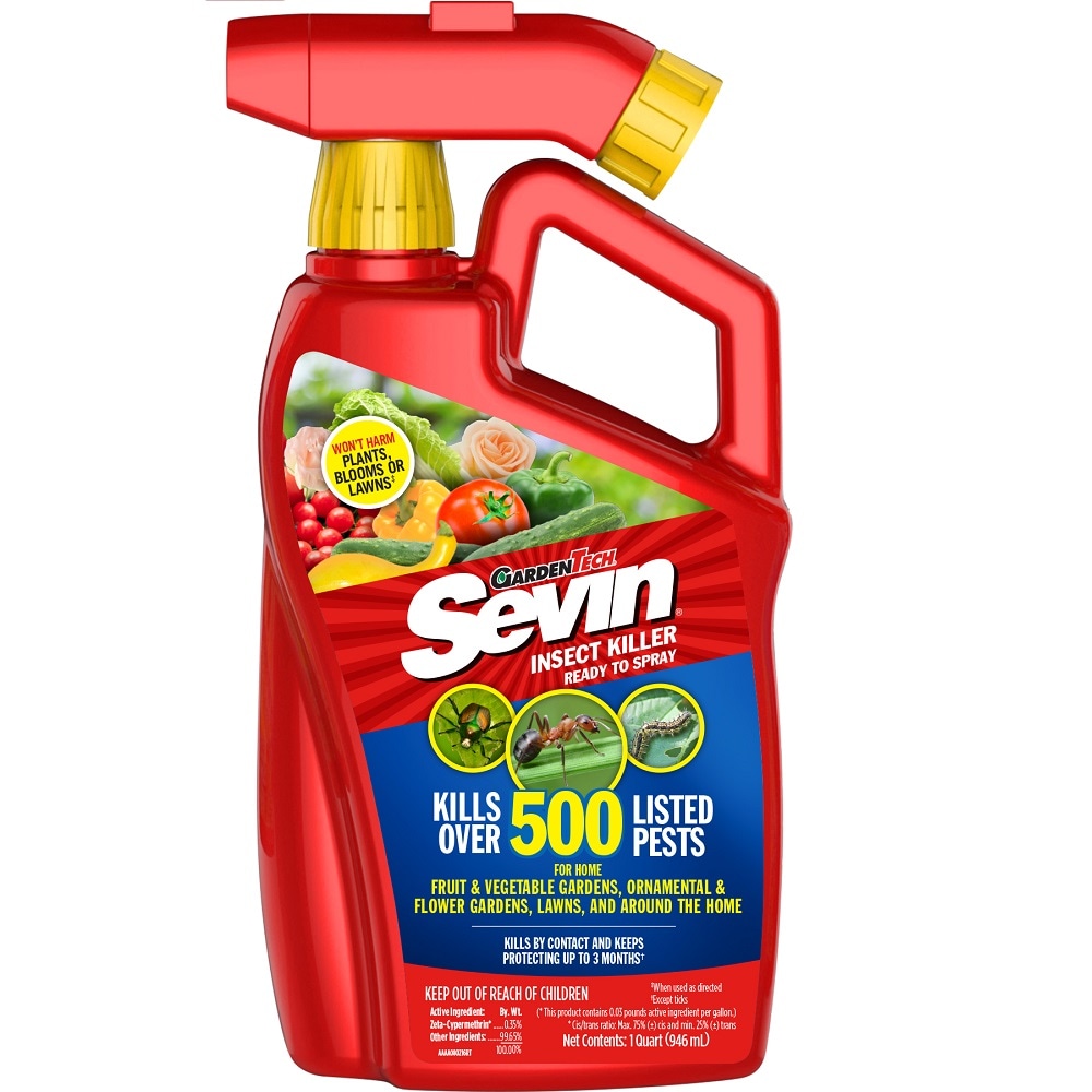 Sevin 1-quart Garden Insect Killer Hose End Sprayer In The Pesticides Department At Lowescom