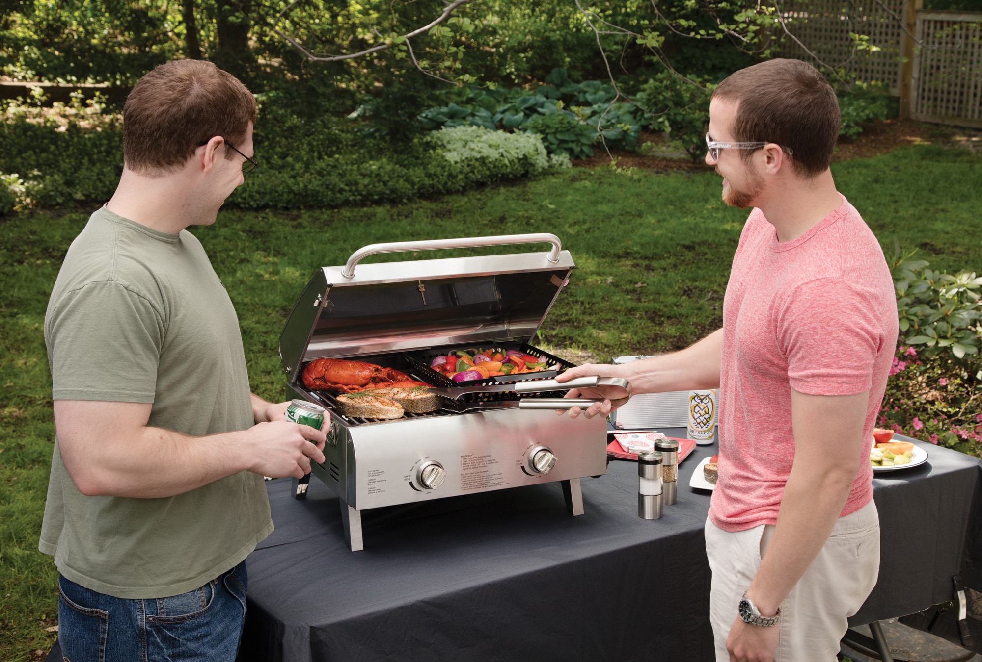 Cuisinart Stainless Steel 2Burner Liquid Propane Gas Grill in the Gas