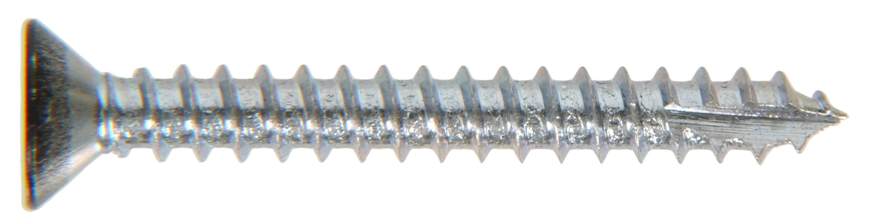 Hillman 40096 Zinc Plated Steel Flat Head Phillips Wood Screw #9 x 3/4 in.