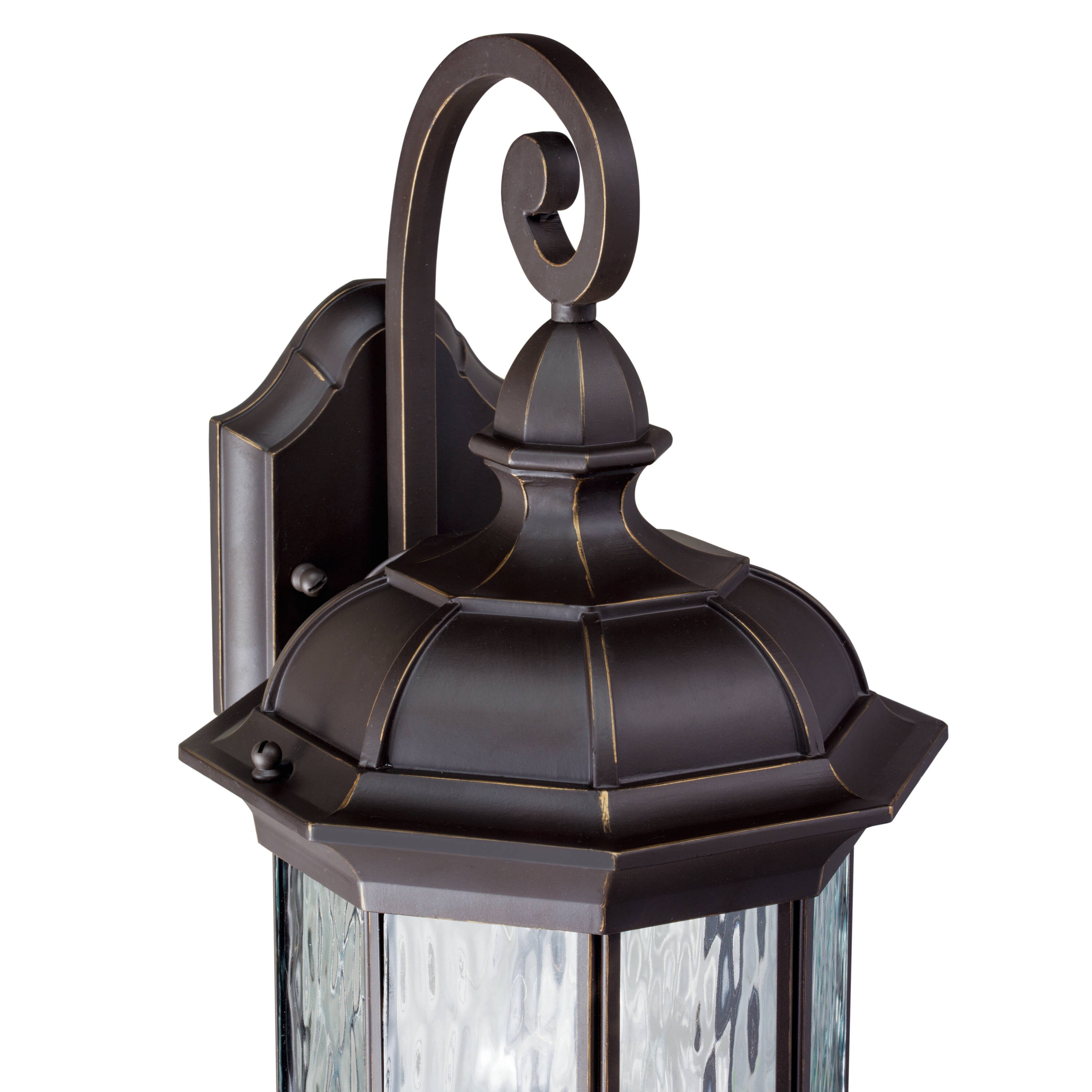 NEW Kichler Brunswick Collection 3-light Olde Bronze Post Top Mount Lantern 