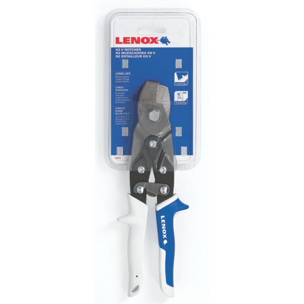 Details about   LENOX 0.82-in Forged Steel Snips V Notch Model 222111N2 BRAND NEW FREE SHIP 