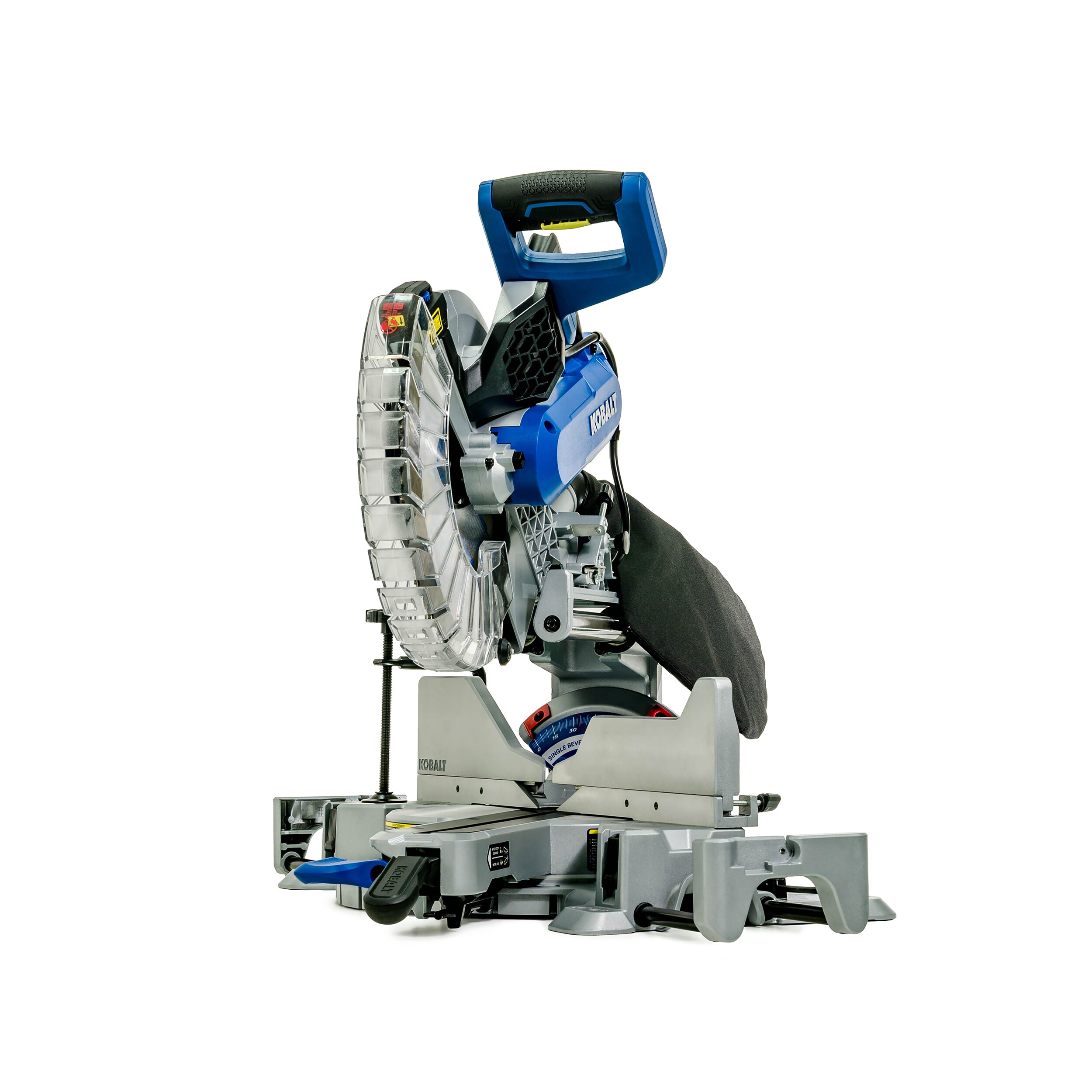 Kobalt In Dual Bevel Sliding Compound Miter Saw With Laser