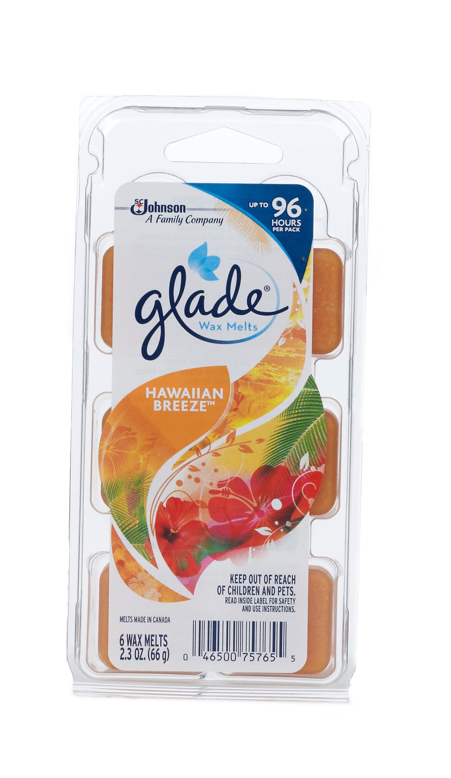 Glade Wax Melts 6-Pack Hawaiian Breeze Plug-In Air Freshener in the Wax  Melts & Warmers department at Lowes.com