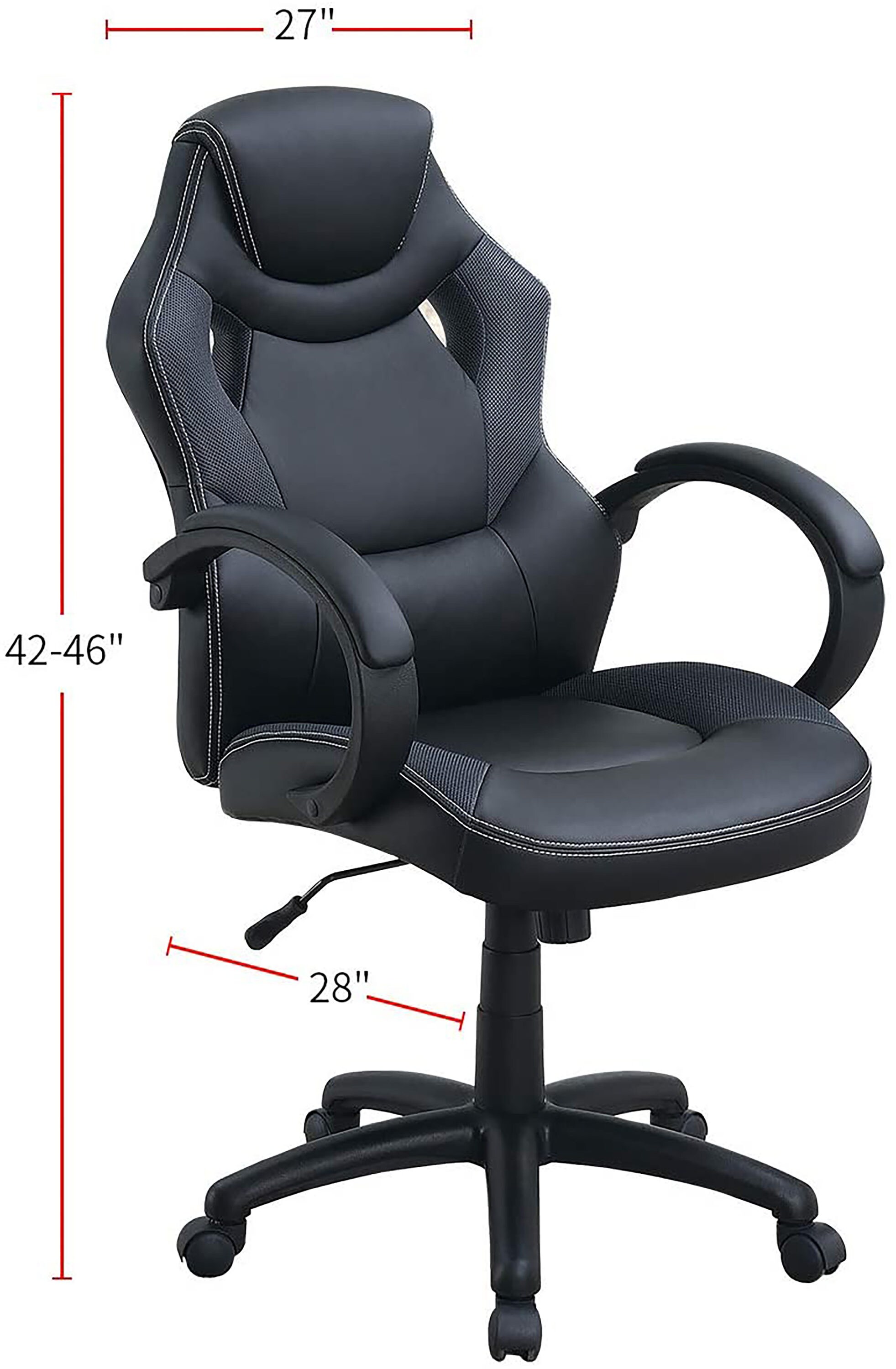 Gaming Desk Computer Table Recliner Set Leather Relax Racing Chair Ergonomic 