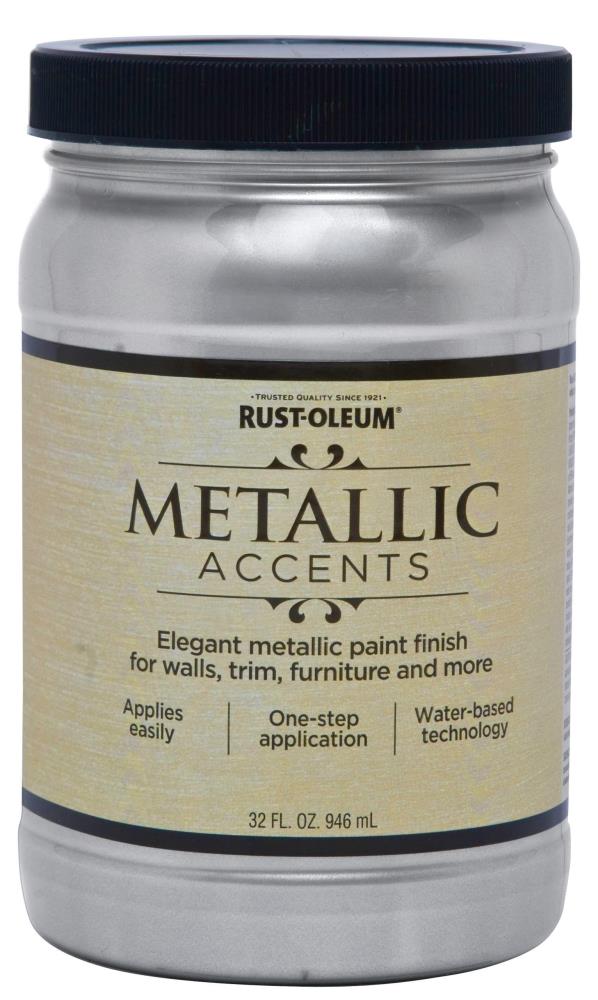 rustoleum metallic silver paint