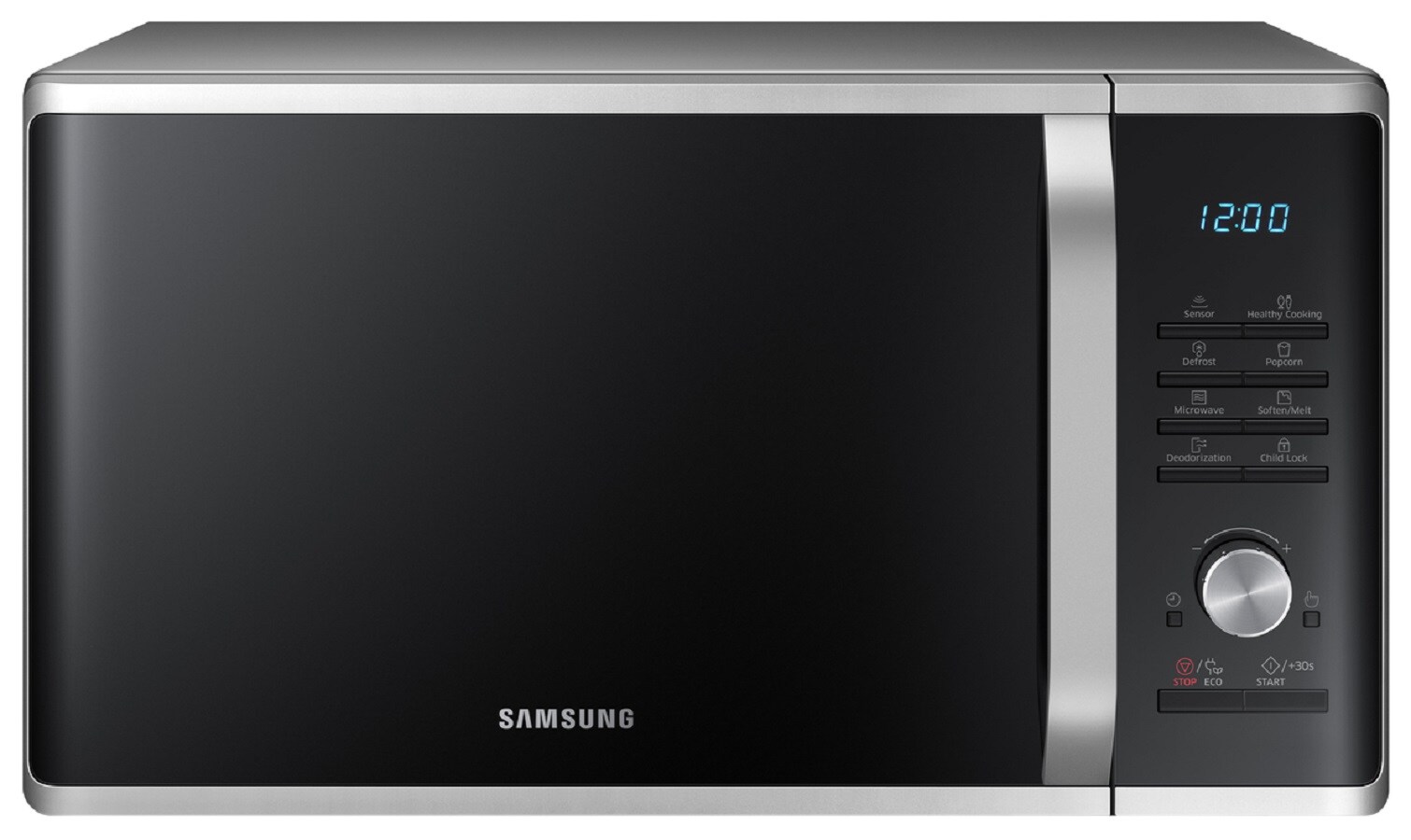 Vil ikke Radioaktiv strategi Samsung 1.1-cu ft 1000-Watt Countertop Microwave (Silver Sand) at Lowes.com