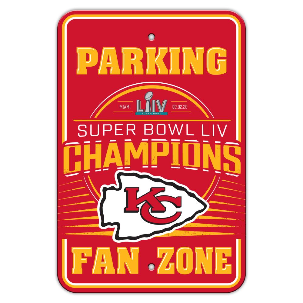 Kansas City Chiefs Parking Sign ** 