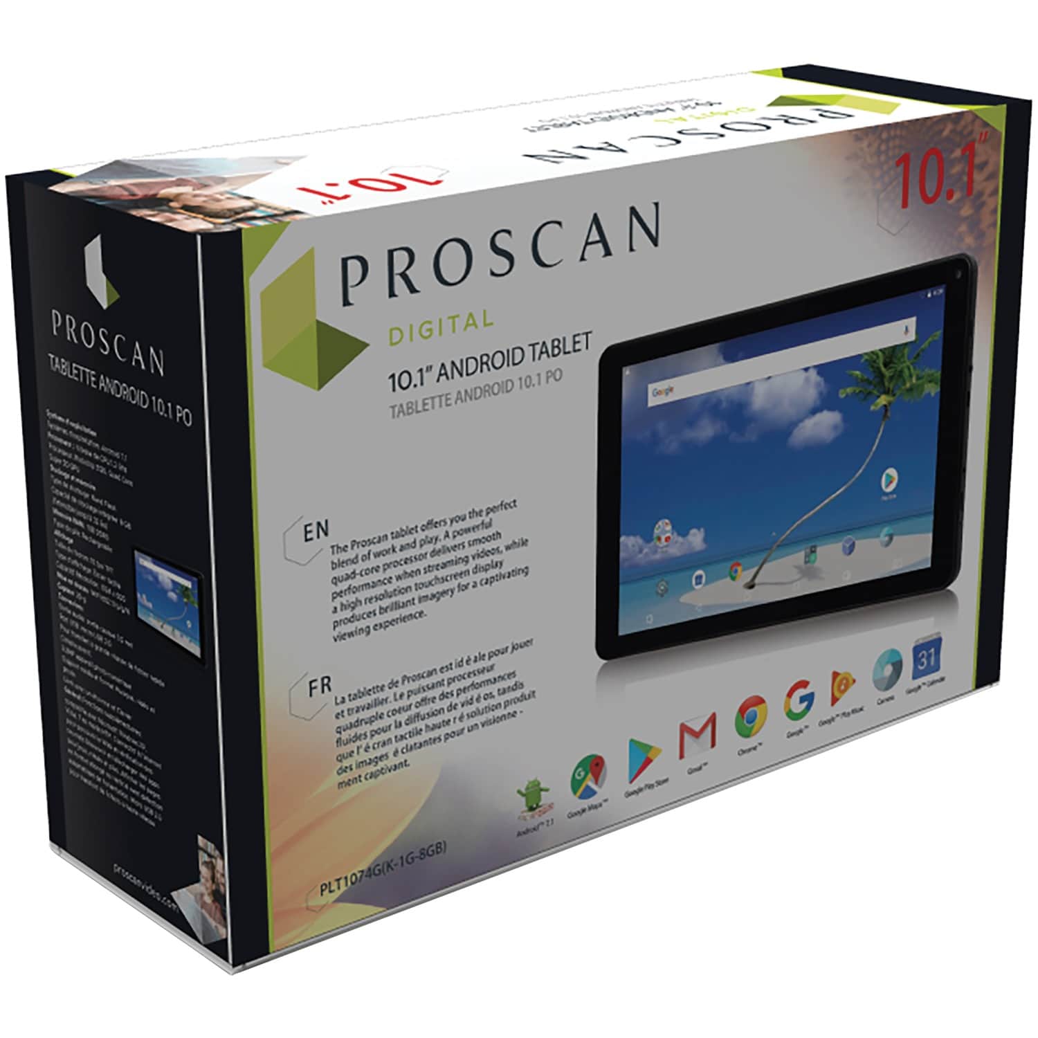proscan tablet screen