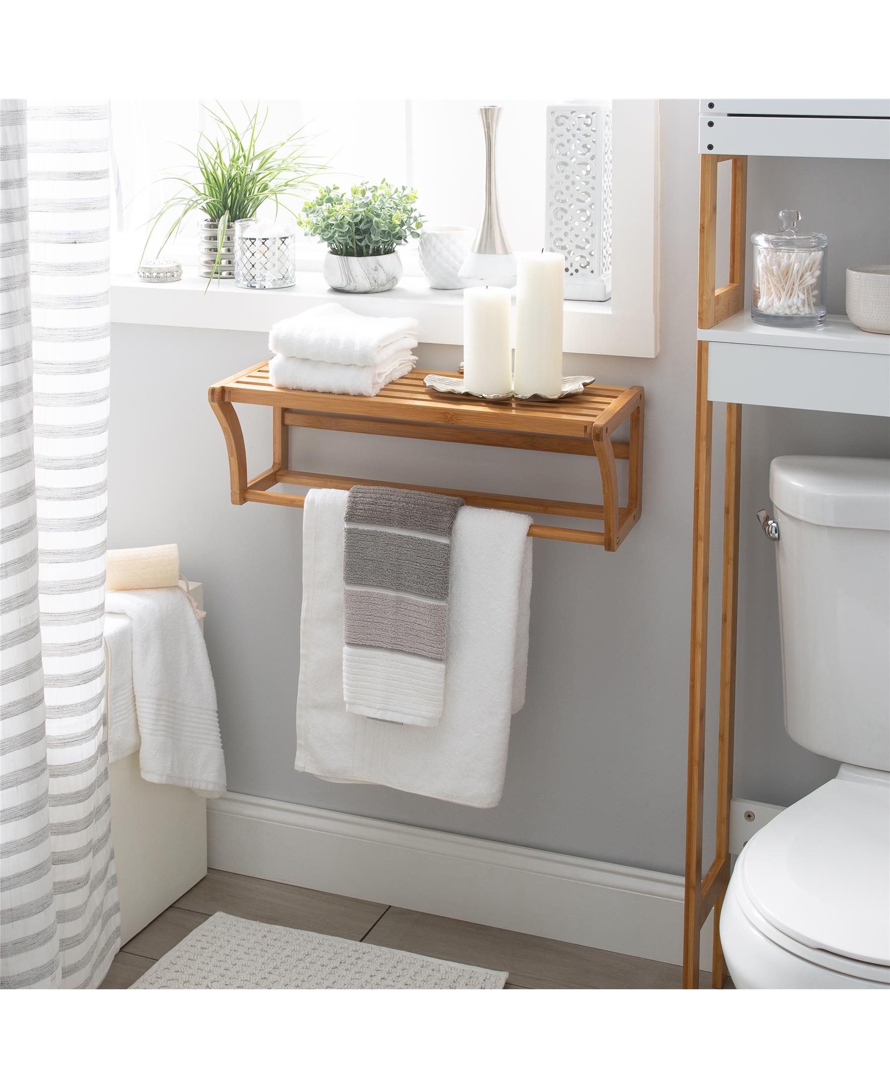 Details about   Wall Mounted Bathroom Storage Space Saving Household Dishcloth Rack Home Kitchen 