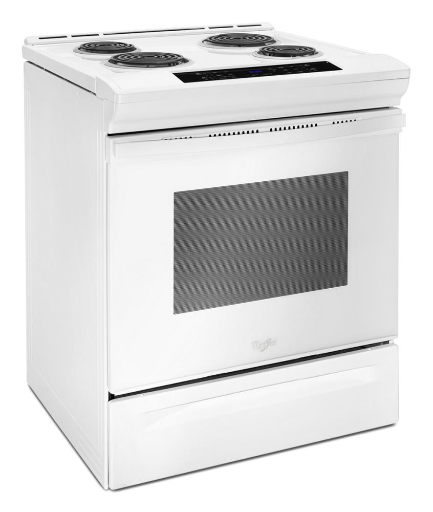 Whirlpool 4.8cu ft SlideIn Front Control Coil Electric Range with