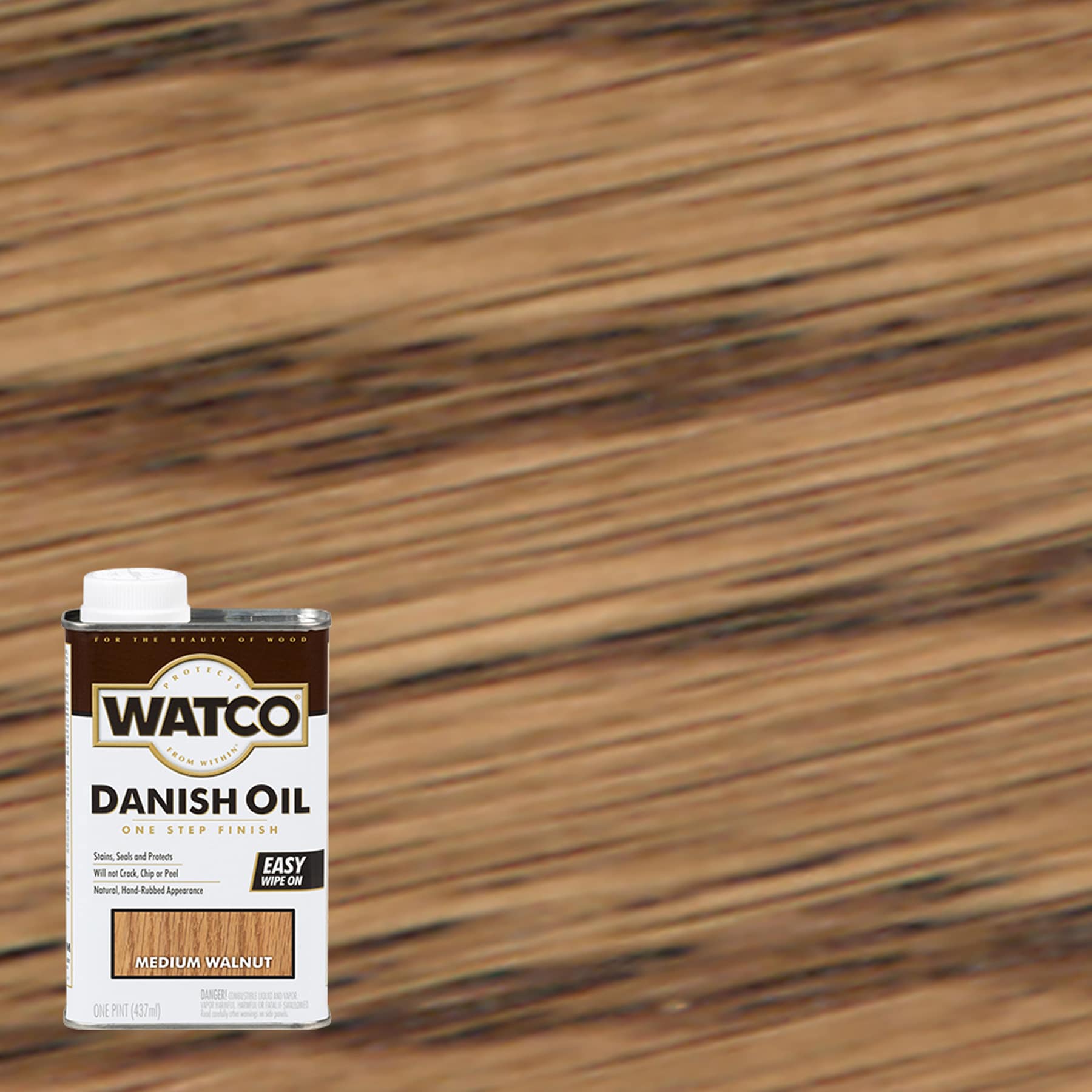 Watco 65951 Danish Oil Wood Finish Pint Medium Walnut for sale online 