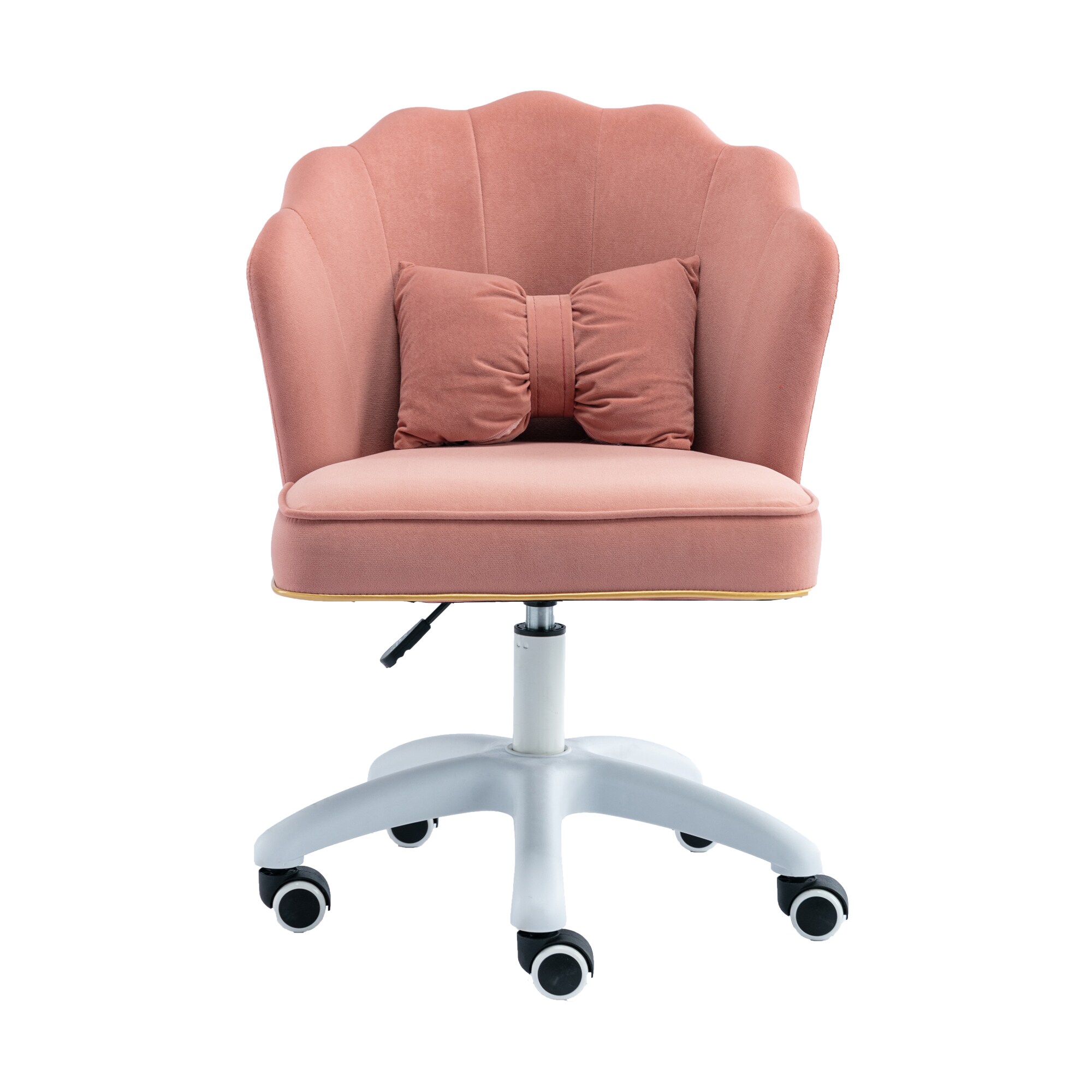 fabric desk chairs with arms and wheels