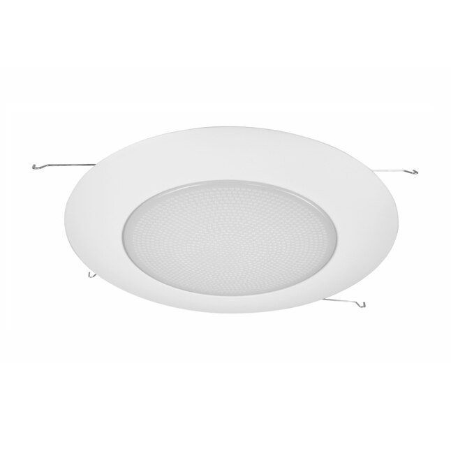 NICOR Lighting 6-Inch Cone Reflector Trim with White Trim Ring 17552A 