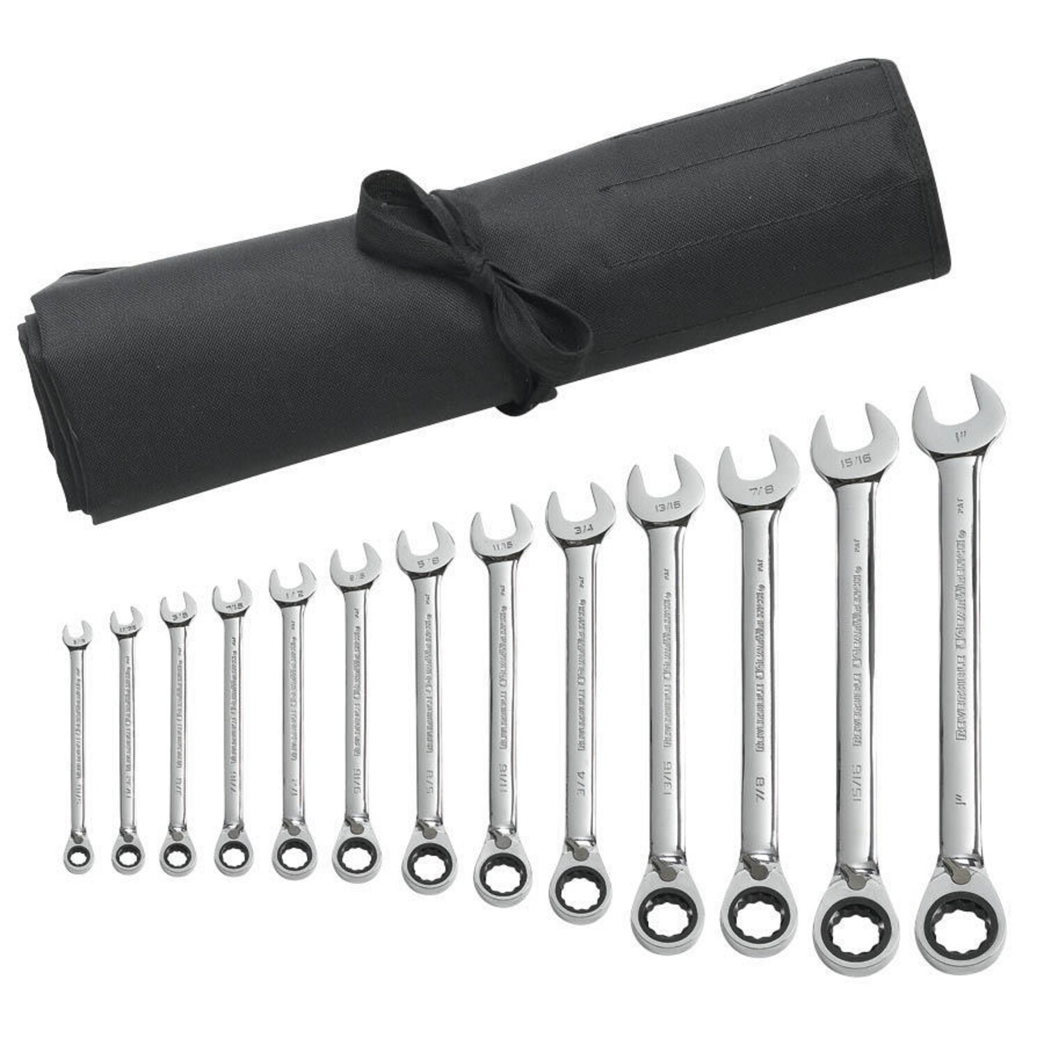 GEARWRENCH 13-Piece Set 12-Point Standard (SAE) Ratchet Wrench Set 
