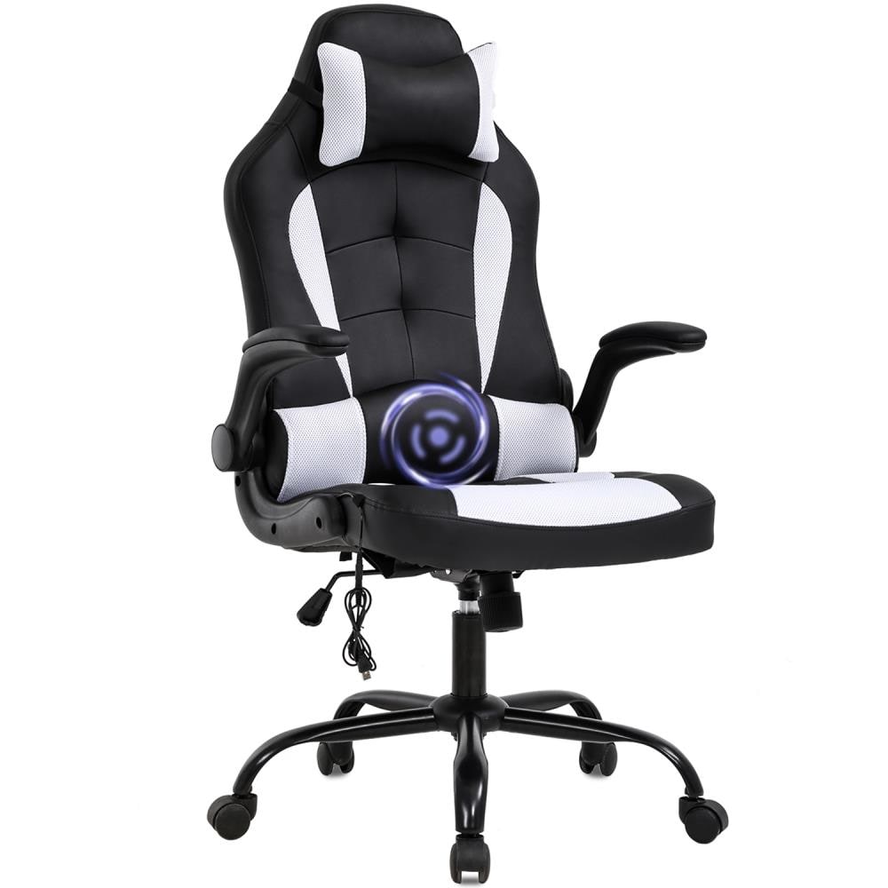 Ergonomic Computer Gaming Chair High Back Office Chair Headrest Lumbar Support 