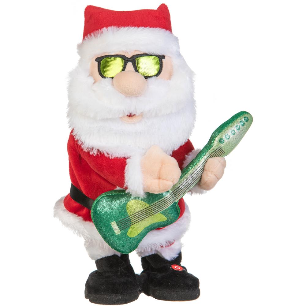Santa Claus Music Singing LED Light Gemmy Musical Figure Christmas Gift Decor US 