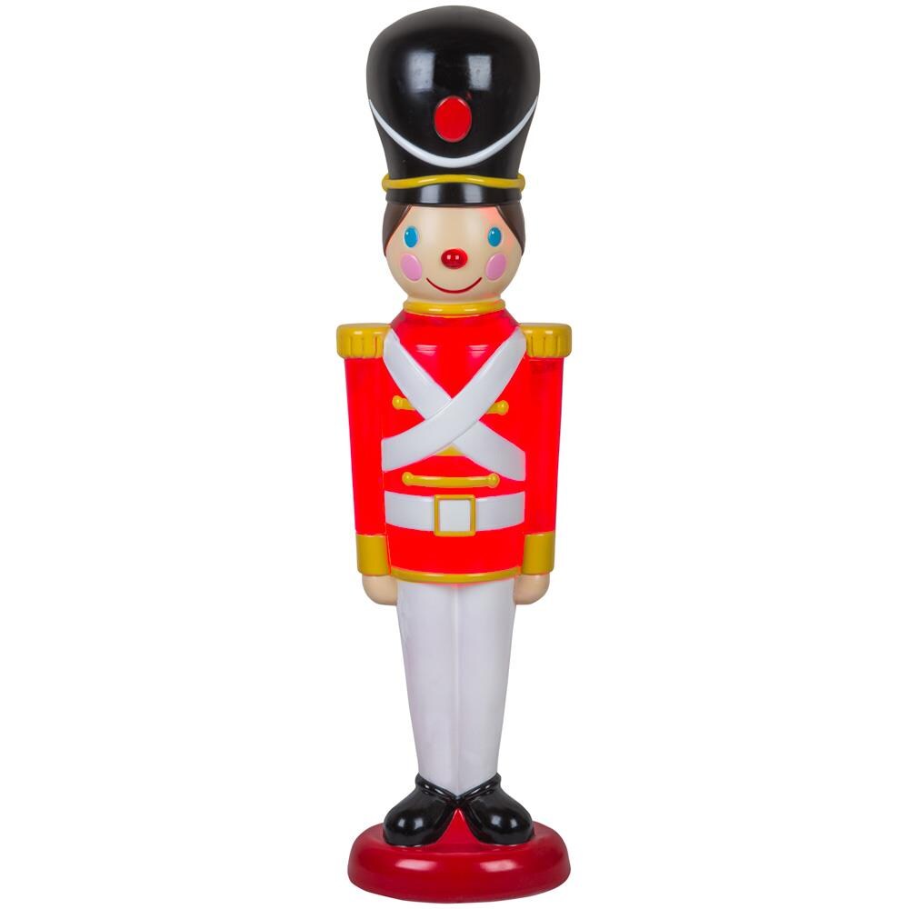 42” Lighted Christmas Toy Soldier Blow Mold Display Figure New Choice Of Color