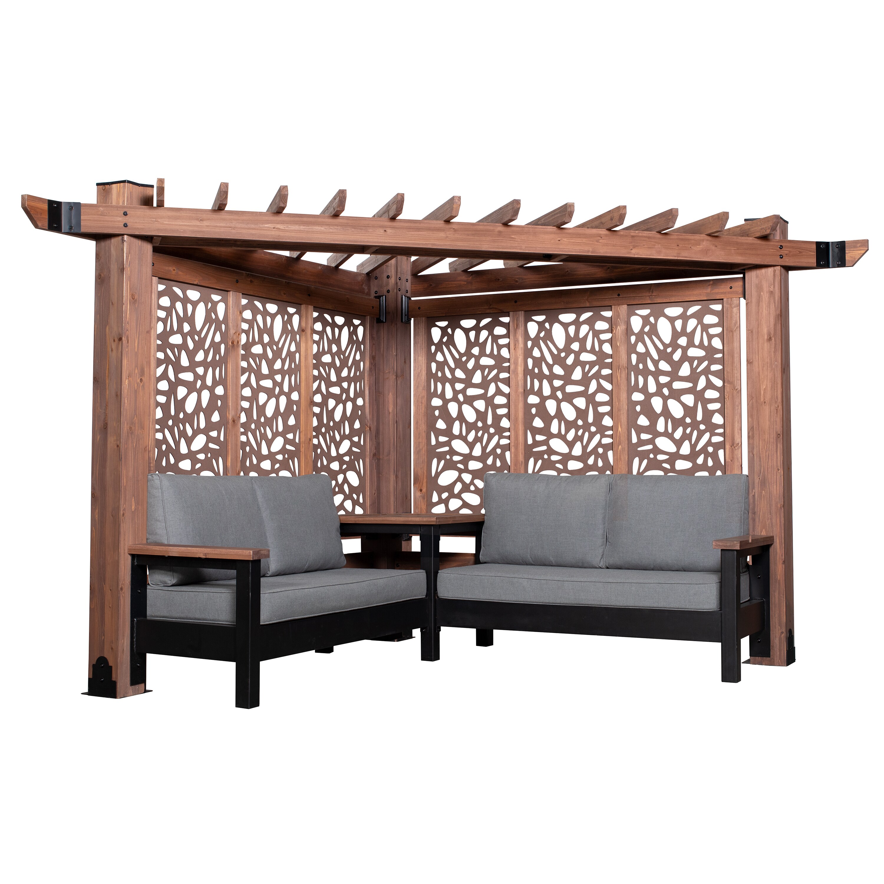 claremont pergola lounger