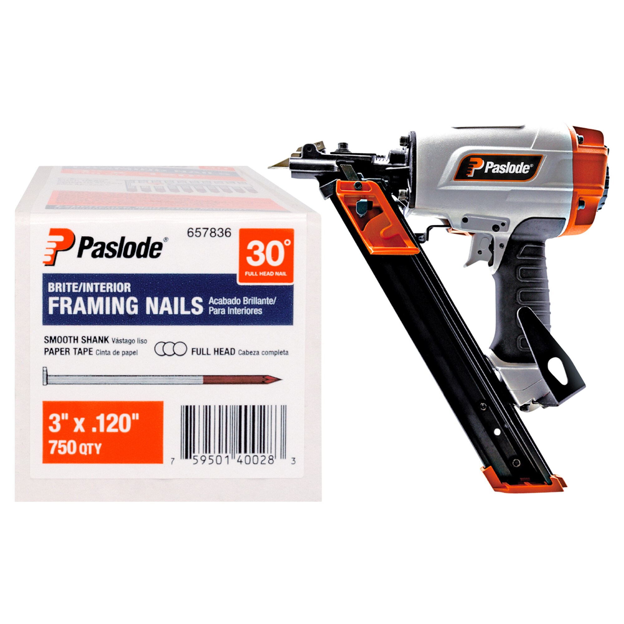 Shop Paslode Paslode Degree Pneumatic Metal Connecting Nailer With