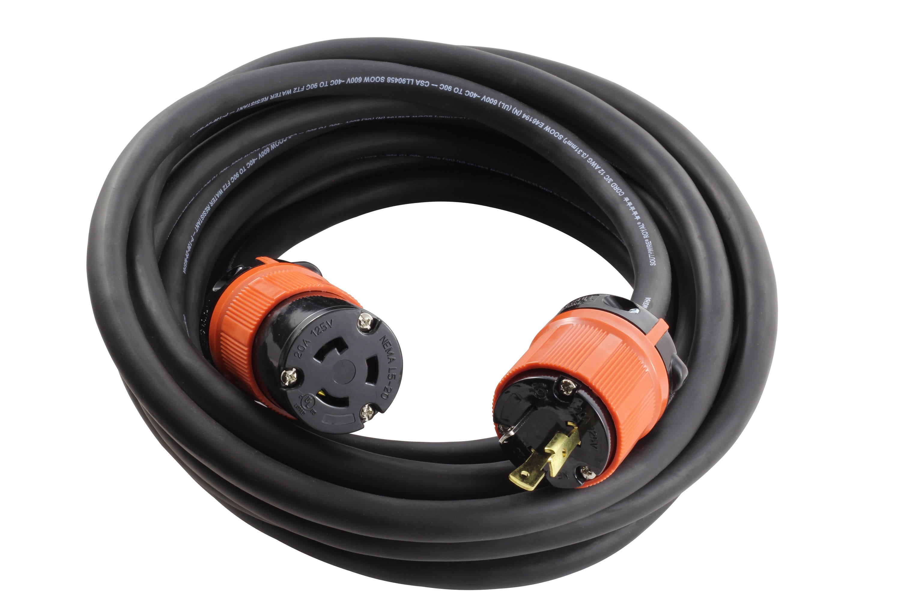 12AWG rated for 20A use Treadmill Extension Cord/Power Extender 