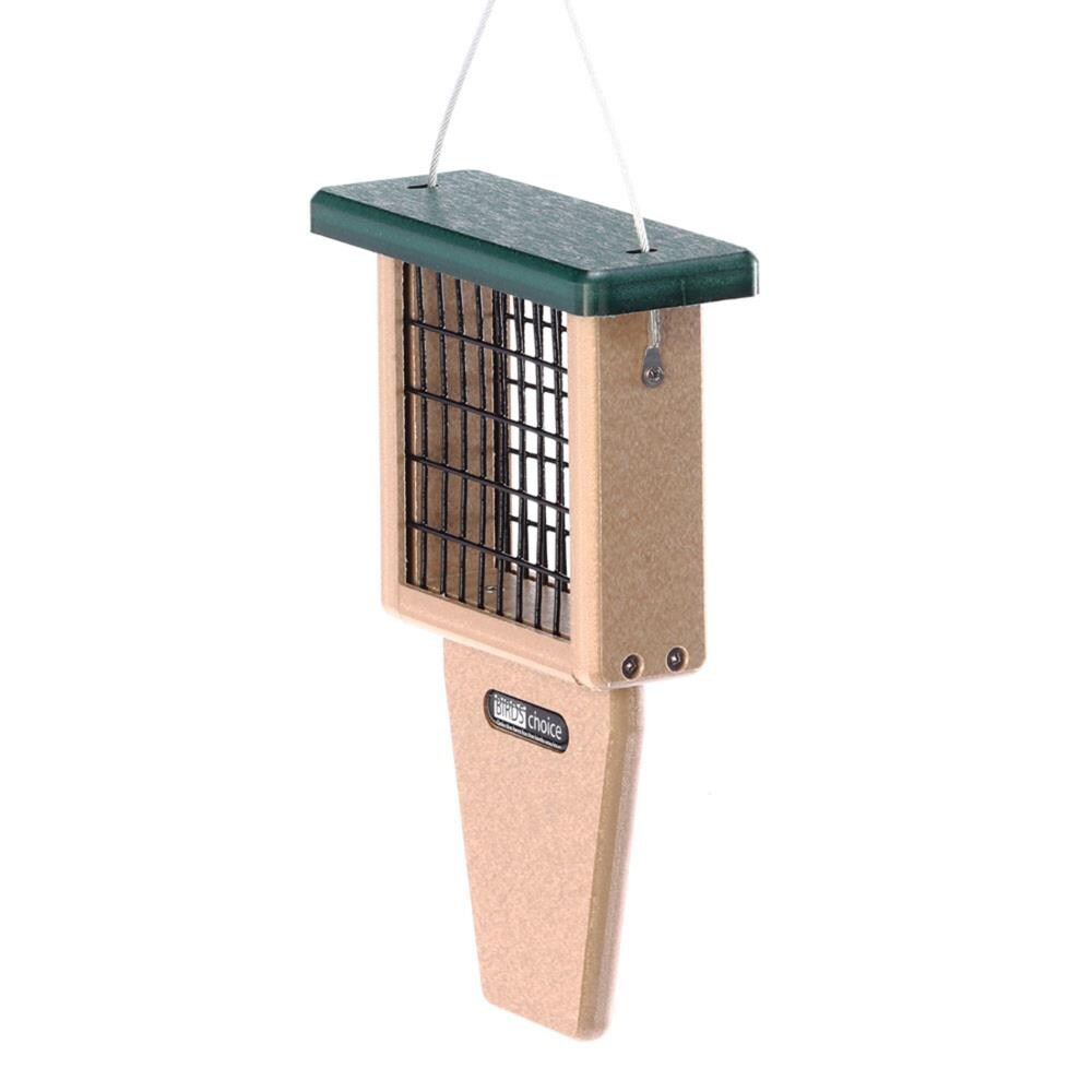 Suet bird feeder 