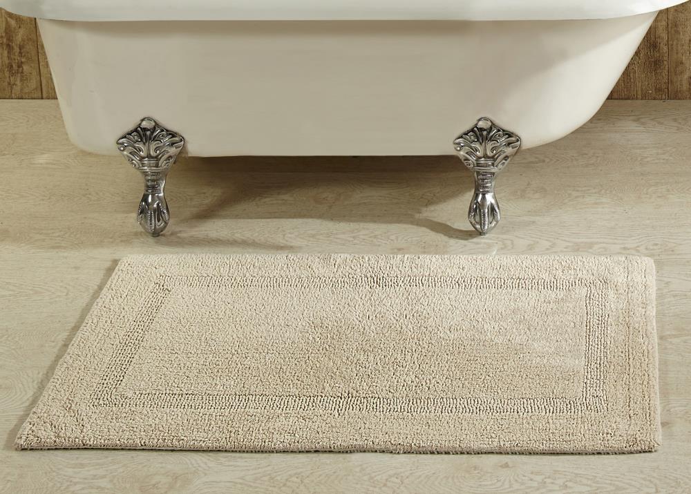 21-Inch-by-34-Inch Cotton Washable Bath Mat 2 Pack Sage Green 