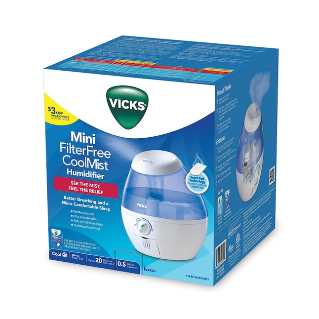 Vicks Mini Cool Mist Humidifier 