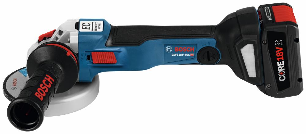 Bosch 4.5-in 18-Volt Sliding Switch Brushless Cordless Angle Grinder