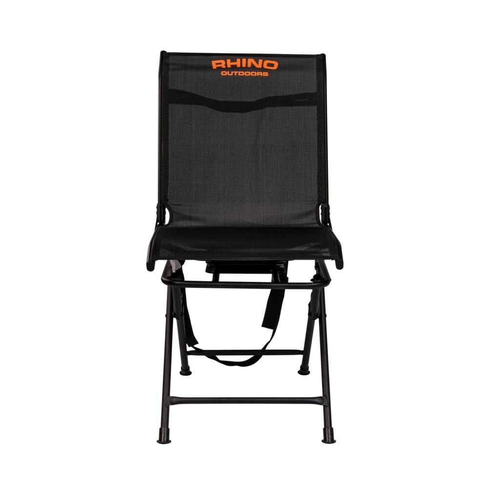 Rhino Outdoors folding blind chair 360°swivel folding with armrest 