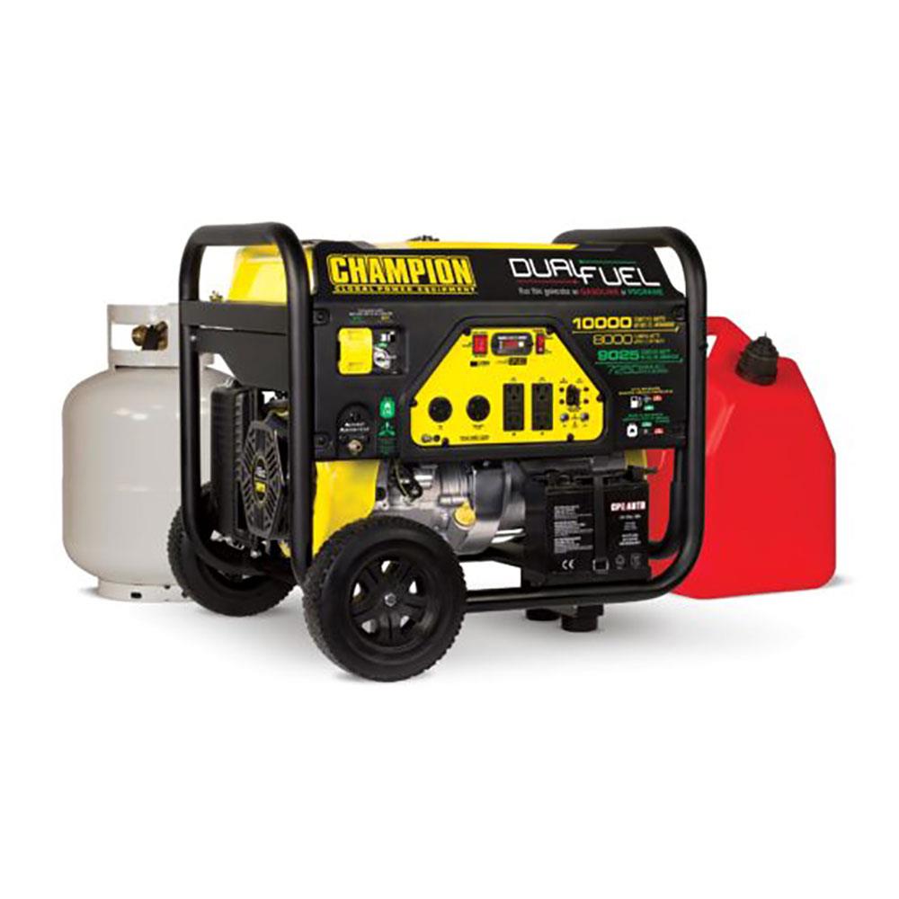 CHAMPION Champion 8000 Watt Portable Quiet In The Portable Generators ...