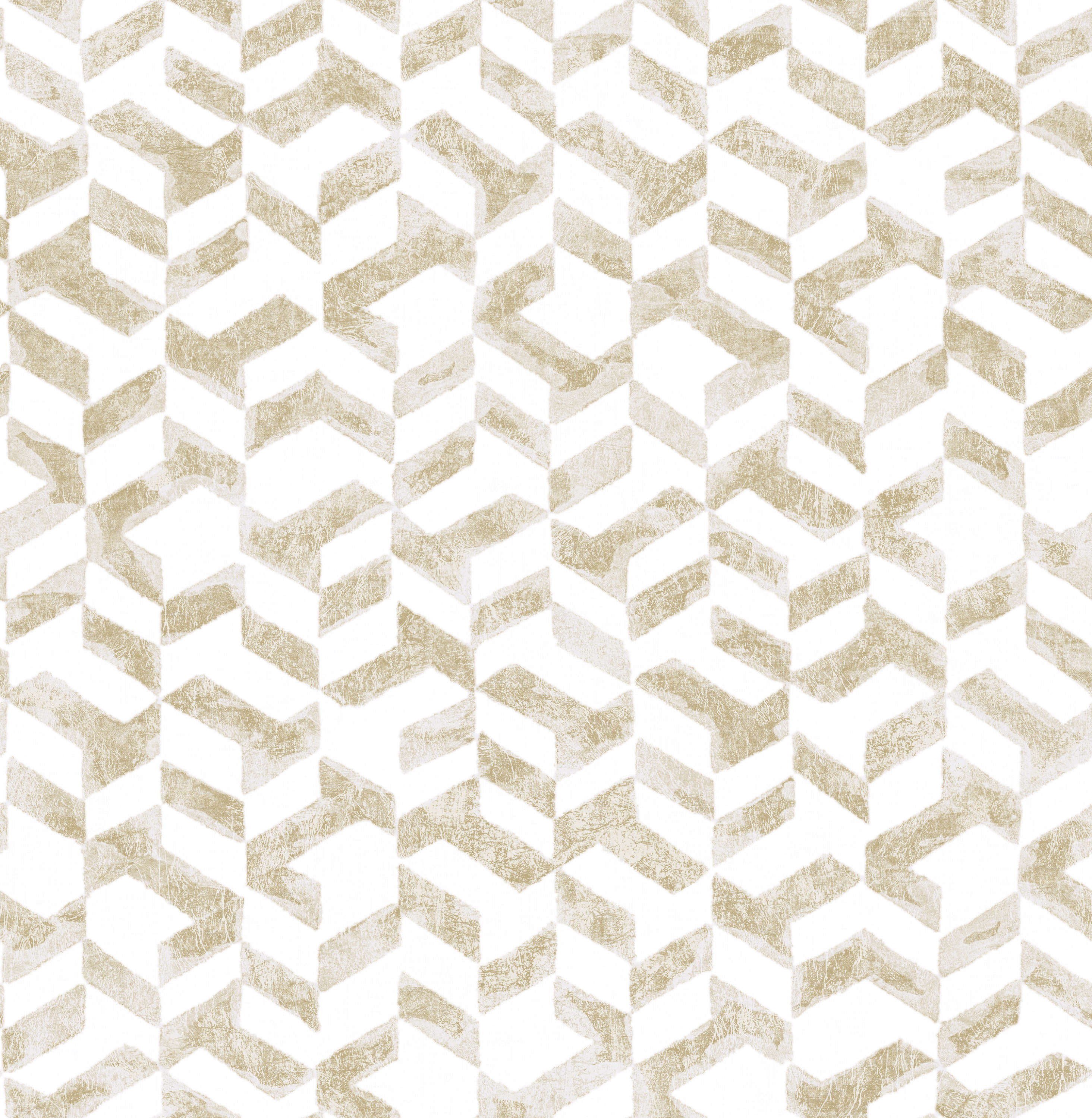 Peel-and-Stick Removable Wallpaper Geometric Star Abstract Modern Gold Mosaic