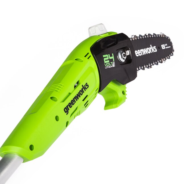 Greenworks Cordless Electric Pole Saws #PS24B210 - 5