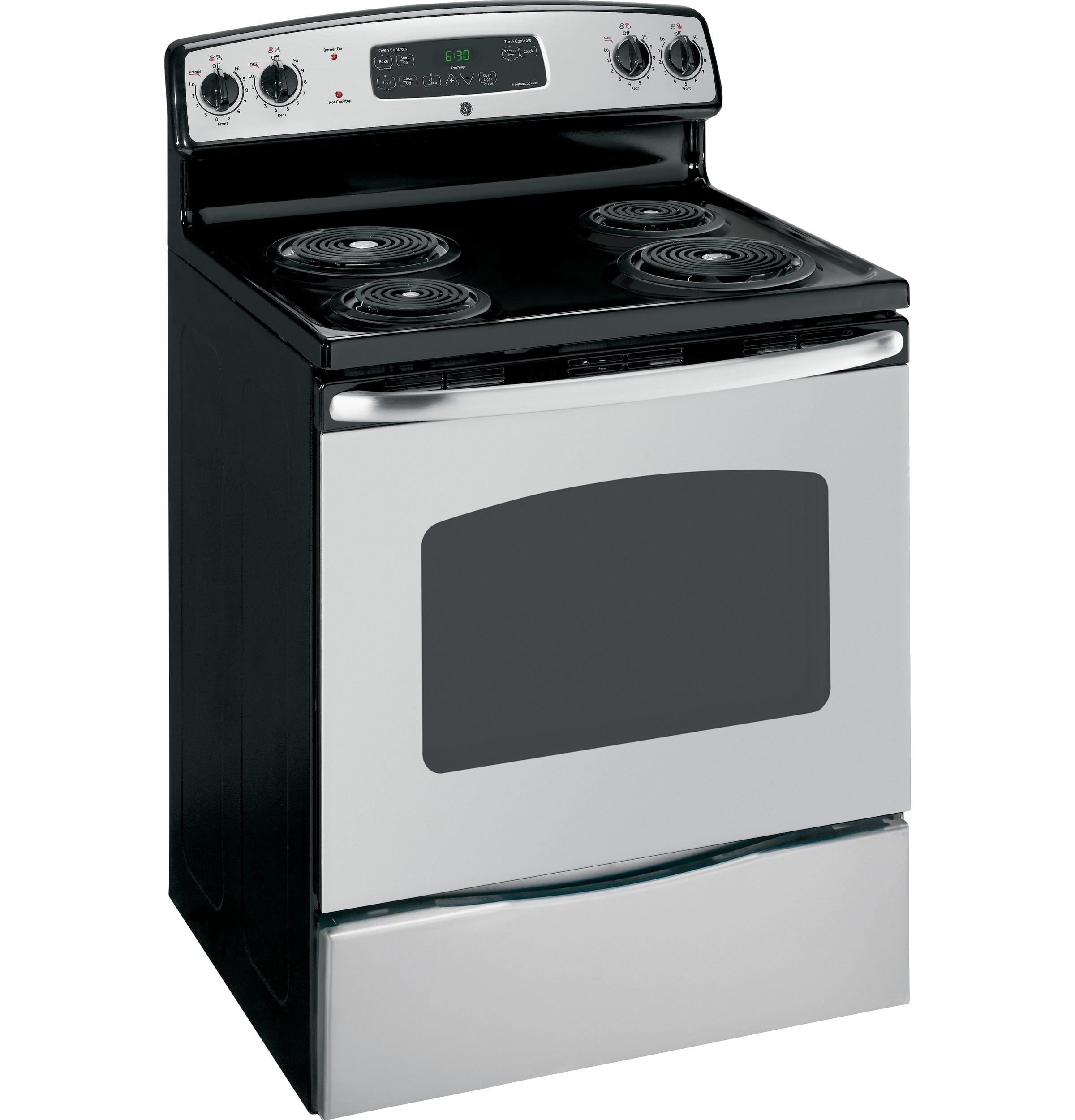 ge electric range stainless steel