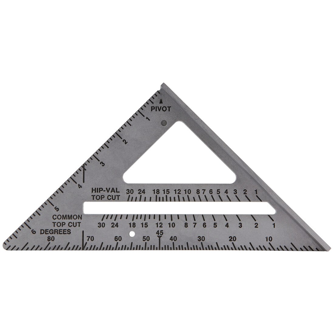 Details about   7" Heavy Duty Aluminum Alloy Speedy Rafter Angle Square Permanent CNC Graduation 