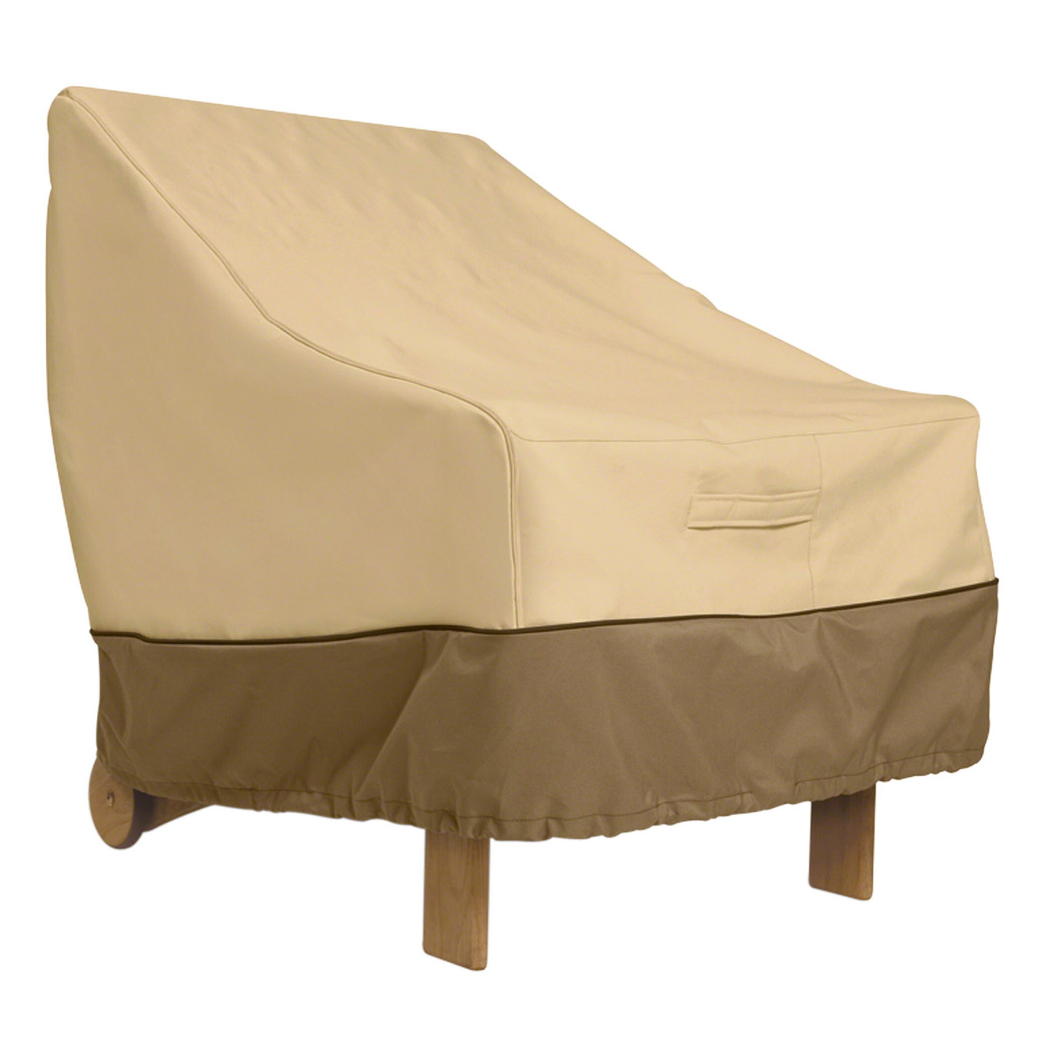 Classic Accessories Veranda Pebble And Bark Polyester Patio Furniture Cover In The Patio Furniture Covers Department At Lowes Com
