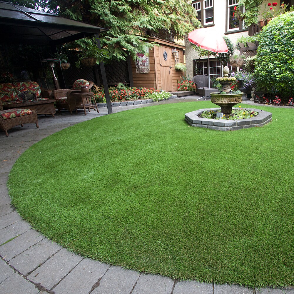 SYNLawn UltraLush Platinum 15-ft W X Cut-to-Length Artificial Grass At ...