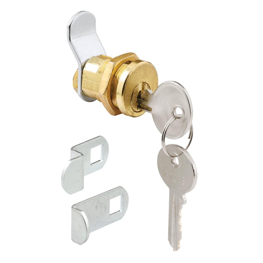 Mailbox Lock Cabinet Chest Brass Plated 252703 For 1/4" Bolt Gate House Hardware