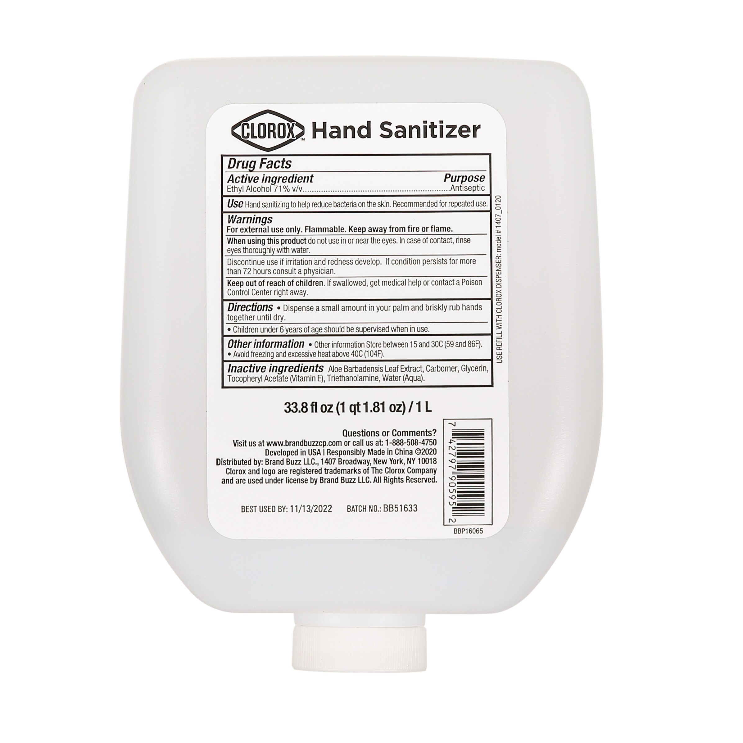 Clorox 3381 Oz Aloe Manual Hand Sanitizer Dispenser Gel In The Hand Sanitizers Department At 7040