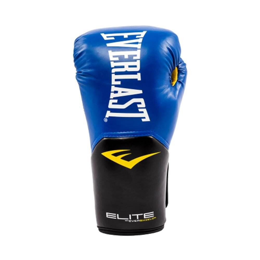 Everlast Elite Pro Style Workout Training Boxing Gloves Size 16 Ounces Gold 