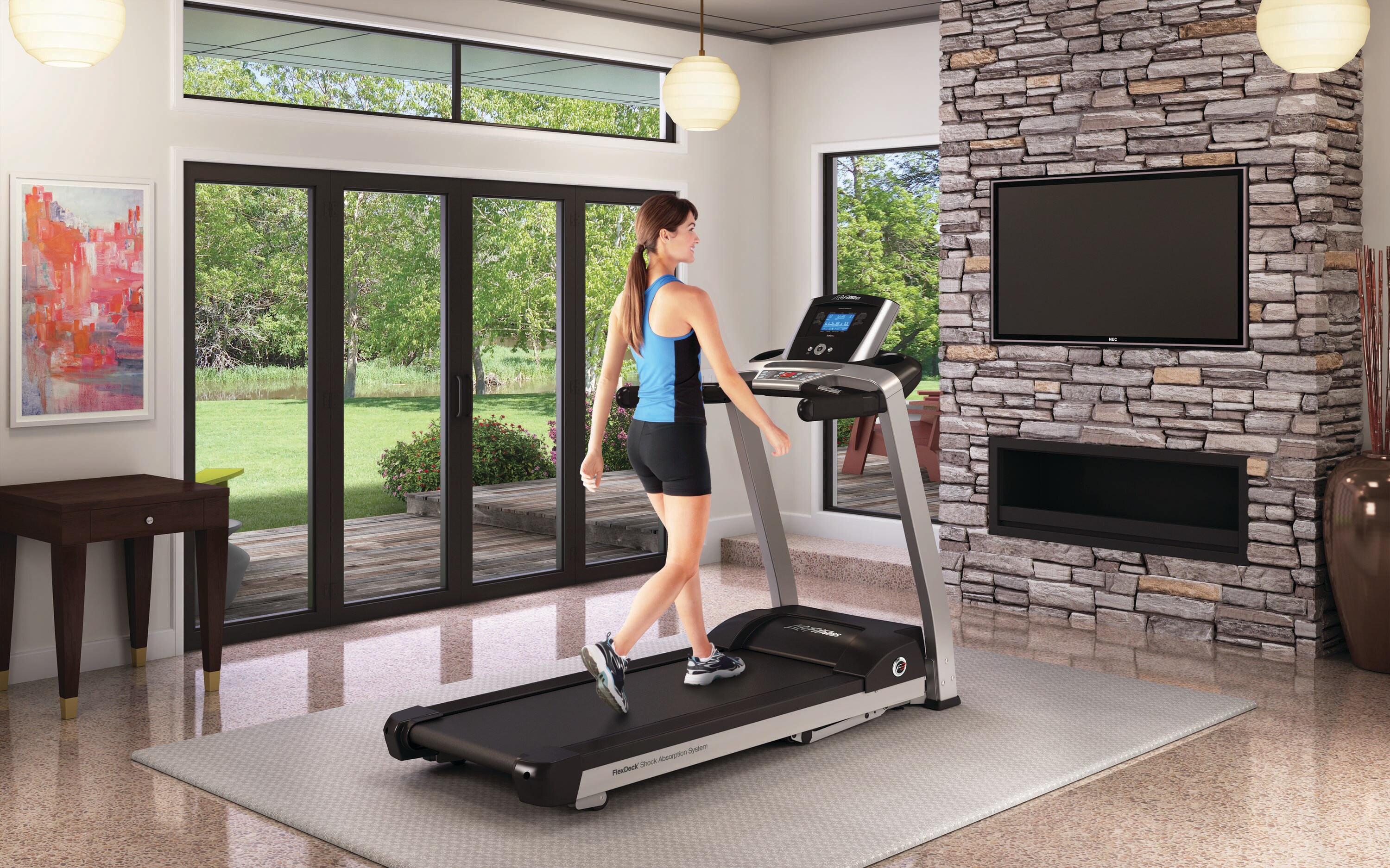 Life Fitness Track Connect Console Hct-000x-0103 for T3/f3 Treadmill for sale online 