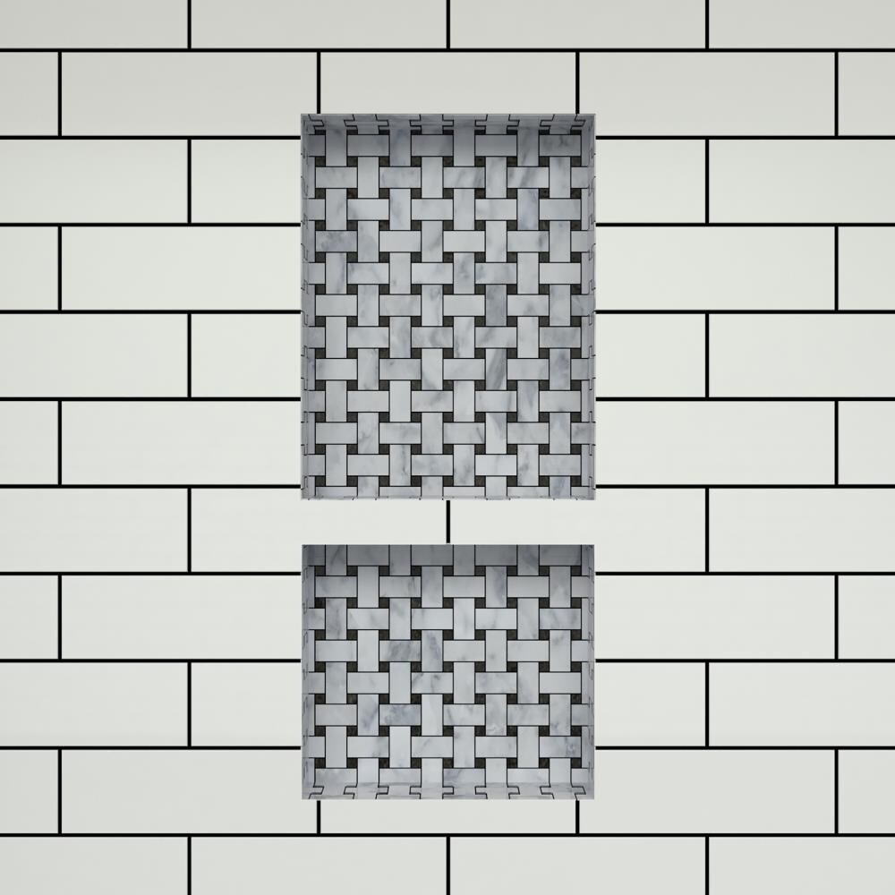 Tile Redi Tile Redi Black Shower Wall Shelf