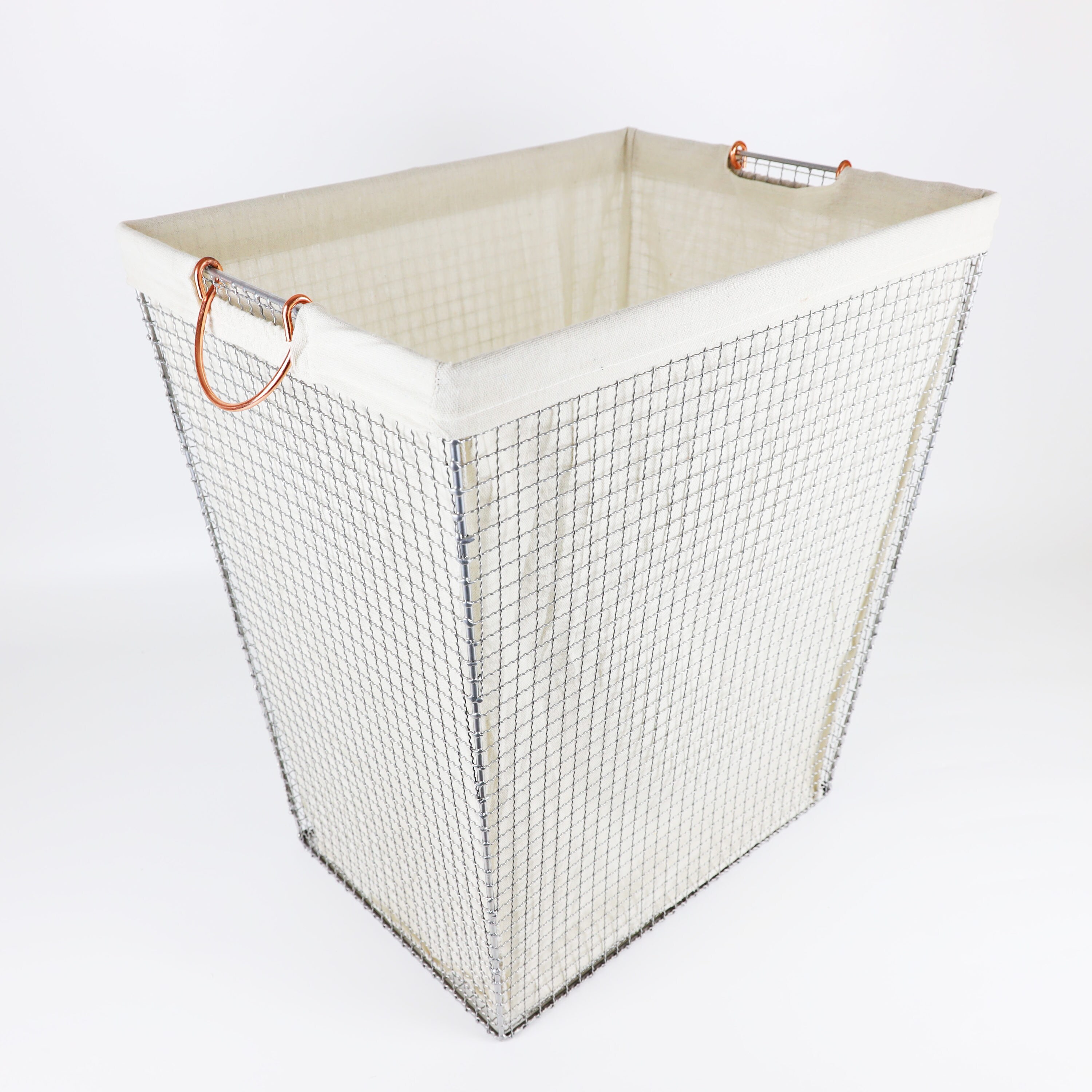7 Designs Wire Basket Magazine Wall Mounted Storage Kitchen Metal Mesh Hamper 