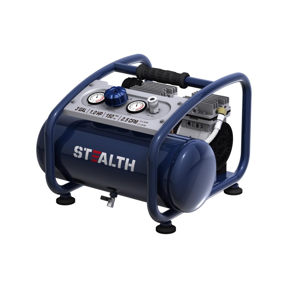 Details about   Air Compressor 3 Gallon Single Stage Portable Electric Hot Dog Lightweight Compa 