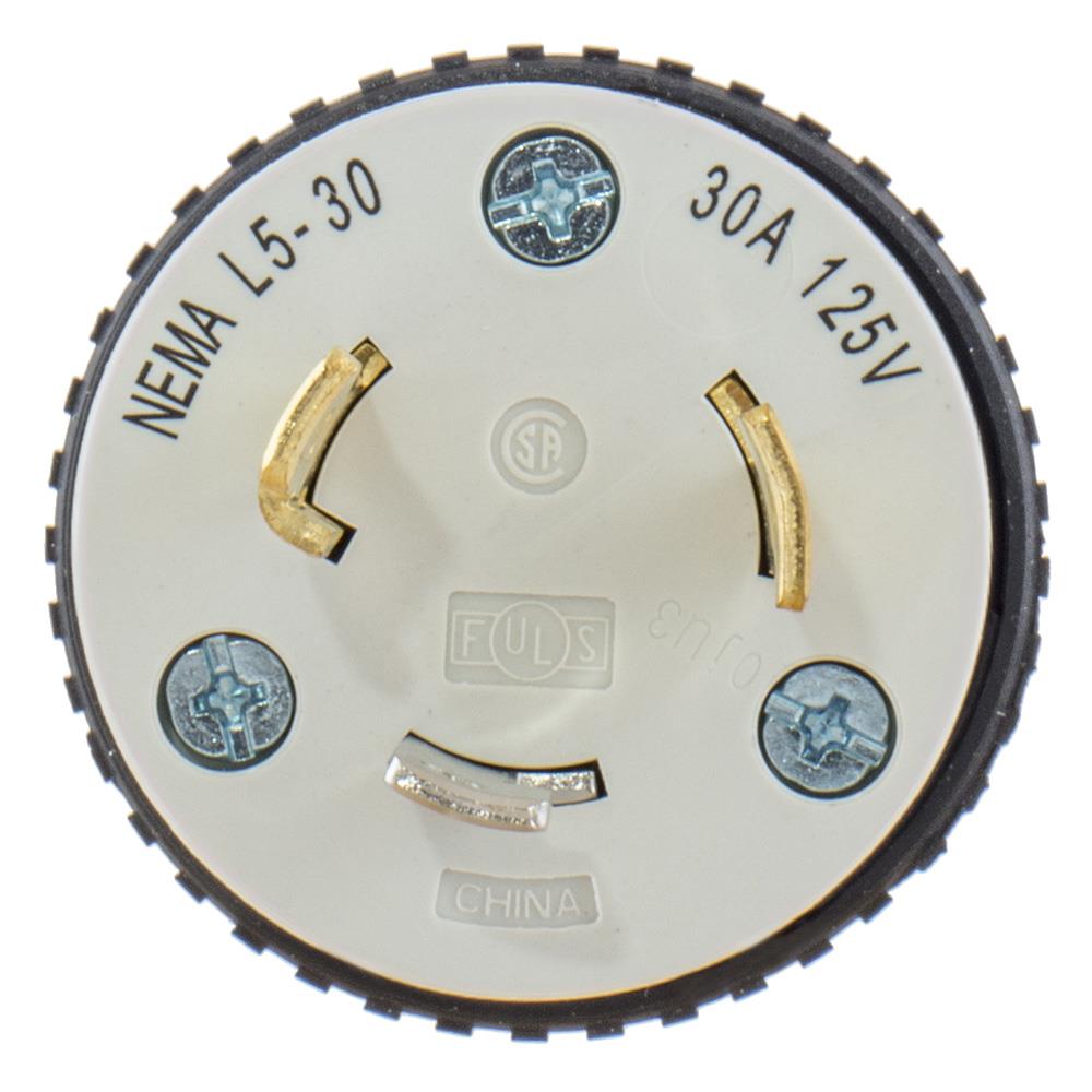 2 Hubbell L530PZ Locking Plug 30a 125v for sale online 